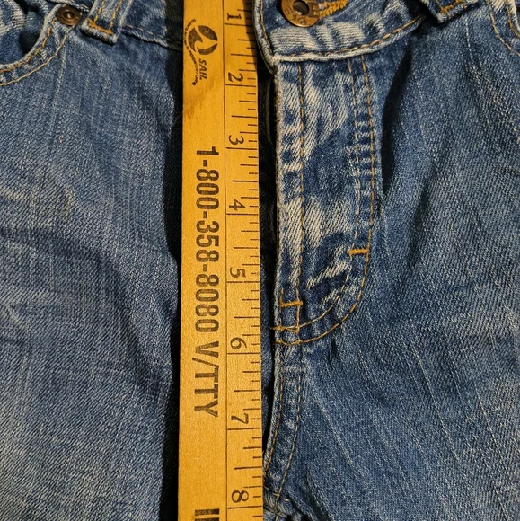 Women's Blue Denim Jeans - Picture 4 of 8